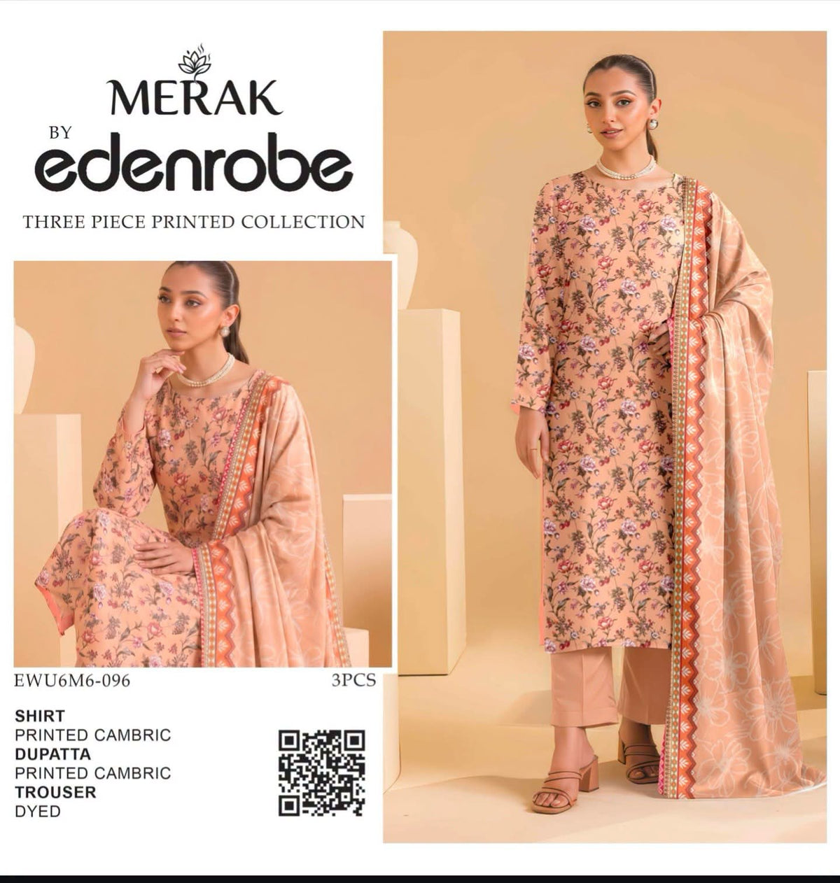 EDENROBE LAWN 3 PIECE