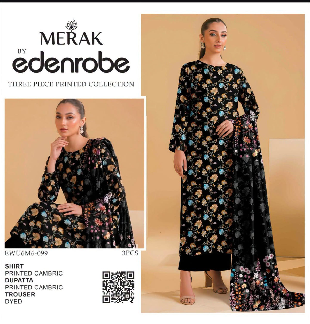 EDENROBE LAWN 3 PIECE