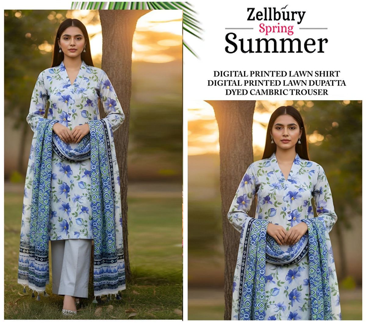 ZELLBURY LAWN 3 PIECE