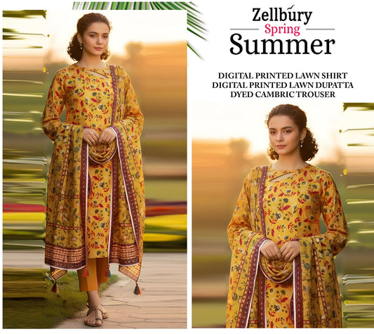 ZELLBURY LAWN 3 PIECE
