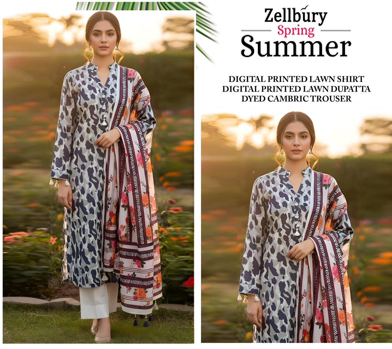 ZELLBURY LAWN 3 PIECE