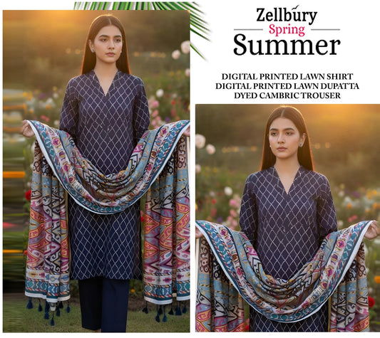 ZELLBURY LAWN 3 PIECE