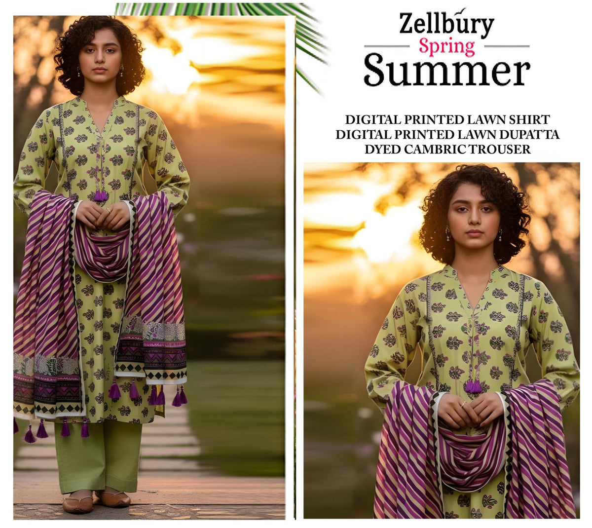 ZELLBURY LAWN 3 PIECE
